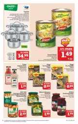 Gazetka promocyjna Marktkauf - Prospekt - Gazetka - ważna od 19.02 do 19.02.2022 - strona 16 - produkty: ACC, bockwurst, braten, Bratentopf, curry, decke, Deckel, deka, edelstahl, eintopf, eis, elle, erasco, flasche, fleisch, Fleischtopf, gin, Glasdeckel, hochglanz, Käse, Kühne, mac, maggi, morellen, original thüringer, reis, rel, rind, ring, sauce, schattenmorellen, stielkasserolle, suppe, teller, Ti, topf, topf-set, Töpfchen, wurst, würstchen, würzsauce