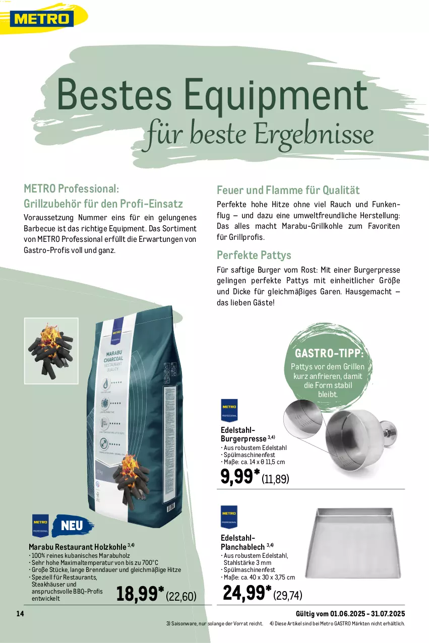 Aktueller Prospekt Metro - Saisonkatalog 
