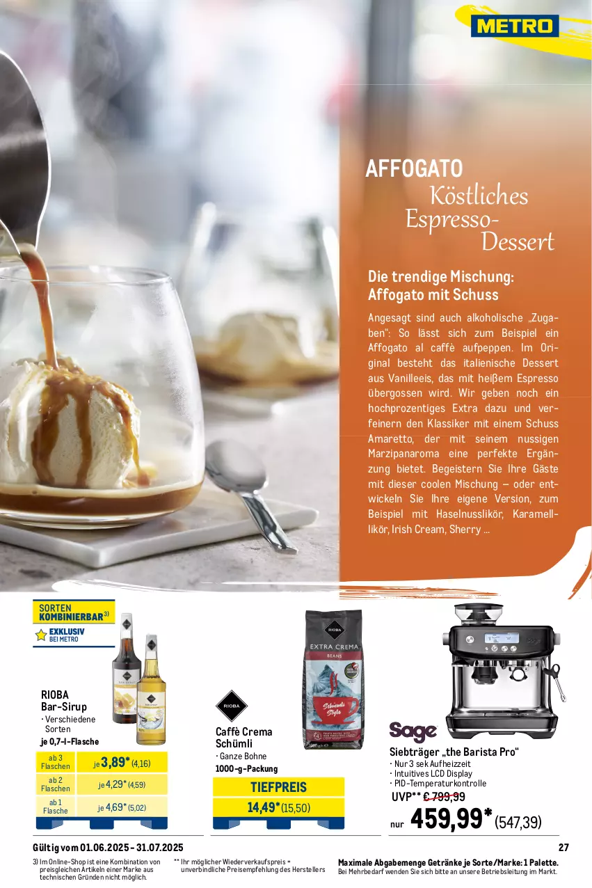 Aktueller Prospekt Metro - Saisonkatalog 