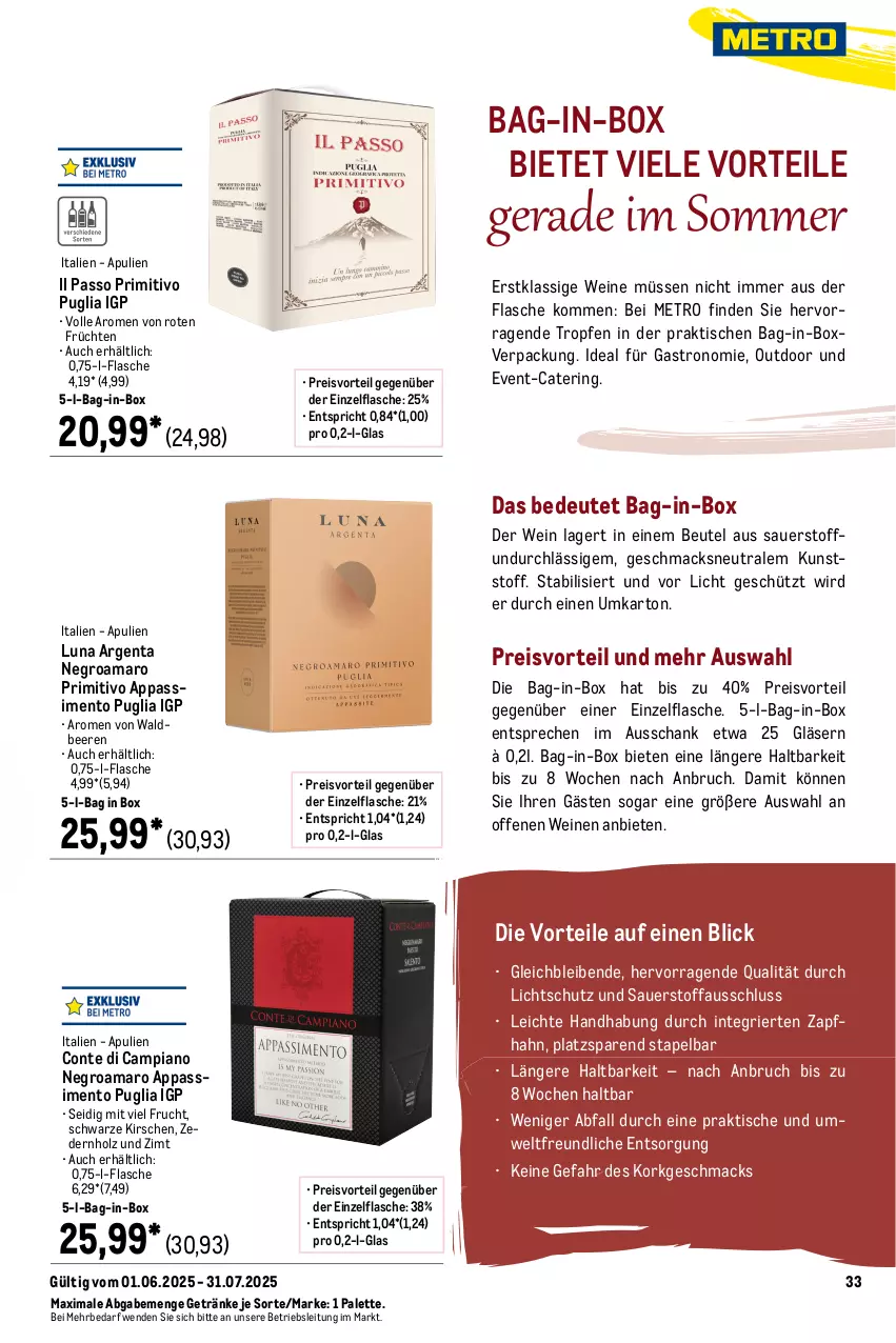 Aktueller Prospekt Metro - Saisonkatalog