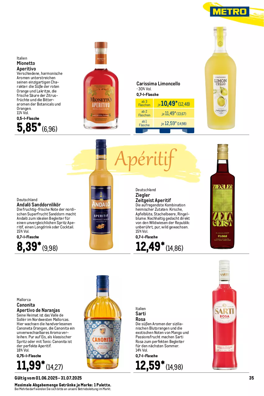 Aktueller Prospekt Metro - Saisonkatalog