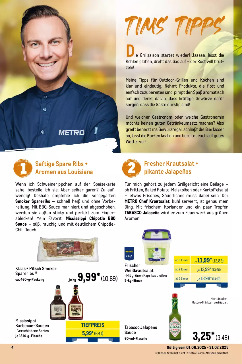Aktueller Prospekt Metro - Saisonkatalog