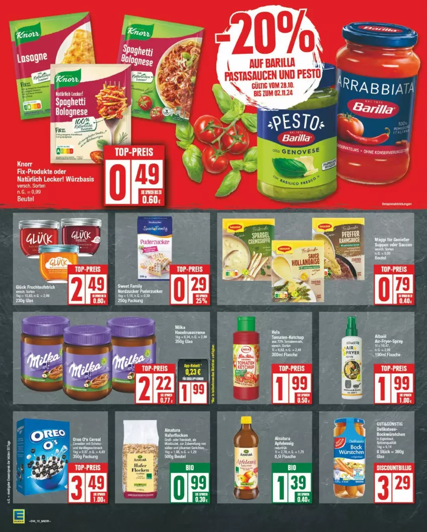 Aktueller Prospekt Edeka - Prospekte - von 28.10 bis 02.11.2024 - strona 10 - produkty: genovese, knorr, tee, Ti, Yo