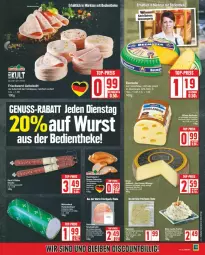 Gazetka promocyjna Edeka - Prospekte - Gazetka - ważna od 02.11 do 02.11.2024 - strona 5 - produkty: aufschnitt, eis, frischwurst-aufschnitt, reis, Ti, top-preis, wurst