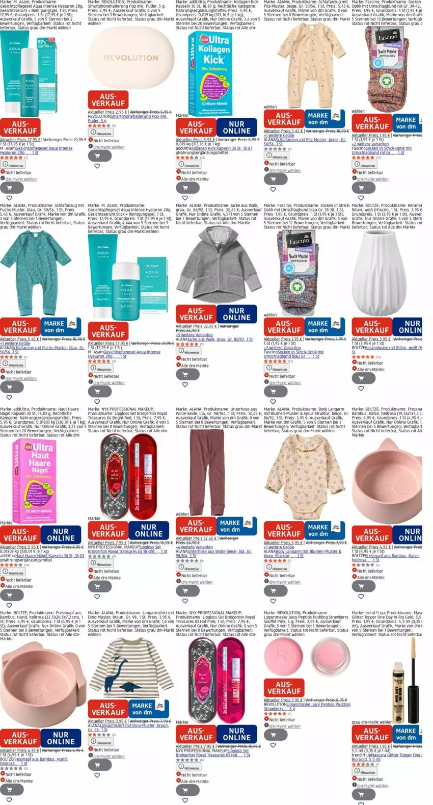 Aktueller Prospekt Dm Drogerie - Prospekte - von 13.04 bis 22.04.2026 - strona 13 - produkty: Anzug, aqua, bambus, blume, blumen, body, braun, cin, eis, elle, gesichtspflege, hose, hyaluron, Jacke, Kollagen, lack, Lacke, Langarmshirt, LG, Lipgloss, Mascara, Maske, pudding, Reinigung, Reinigungsgel, reis, Ria, rum, Schlafanzug, Serum, shirt, smartphone, socken, Ti, Tiere, topper, Vase, wolle