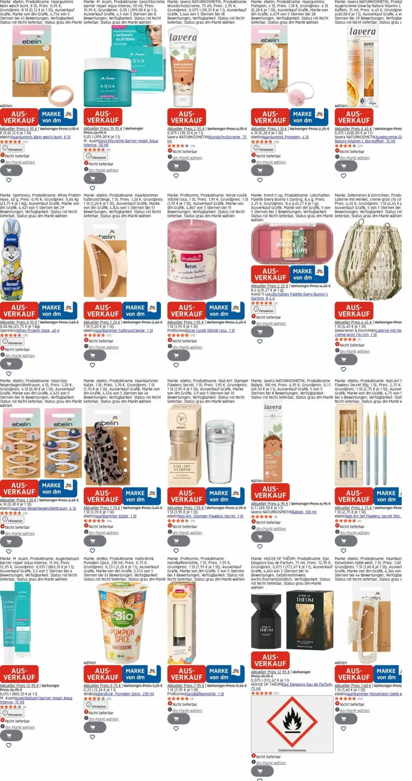 Aktueller Prospekt Dm Drogerie - Prospekte - von 13.04 bis 22.04.2026 - strona 9 - produkty: akku, aqua, Babyöl, balsam, bio, creme, drink, Eau de parfum, eis, elle, Gesichtscreme, hafer, Haferdrink, henkel, kaffee, Kaffeemühle, kerze, kosmetik, lamm, laterne, lavera, LG, natur, naturkosmetik, ndk, Palette, parfum, Profissimo, reis, Schutzcreme, sim, Sport, Ti, vita, Vitamin C