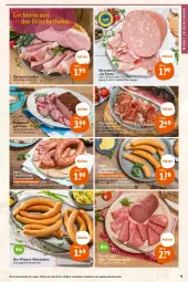 Gazetka promocyjna Tegut - Angebote der Woche - Gazetka - ważna od 29.04 do 29.04.2023 - strona 11 - produkty: angebot, angebote, auer, aufschnitt, Bau, Bauer, beef, bio, Bio-Salami, bockwurst, braten, bratenaufschnitt, brot, dekoration, dell, eis, ente, farmerschinken, fleisch, Geflügel, gewürz, honig, landprimus, mac, mortadella, nuss, roastbeef, salami, schinken, Speck, Ti, wiener, wurst, würstchen