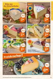 Gazetka promocyjna Tegut - Angebote der Woche - Gazetka - ważna od 29.04 do 29.04.2023 - strona 13 - produkty: angebot, angebote, bier, bio, Bio-Käse, dekoration, Dorfkäse, elle, feinkost, frau antje, halbfester schnittkäse, Heu, heumilch, Käse, Käserebellen, milch, Morbier, natur, naturland, Ofen, rebell, schnittkäse, Ti, weichkäse, ziegenkäse, ZTE