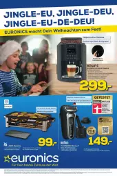Gazetka promocyjna Euronics - Prospekte - Gazetka - ważna od 16.12 do 16.12.2023 - strona 1 - produkty: auto, Cap, edelstahl, eis, espresso, HP, kaffee, kaffeevollautomat, latte, LG, milch, rezept, rezepte, ring, Ti, wasser