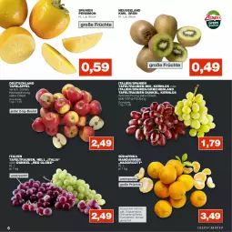 Gazetka promocyjna Real - Gazetka - ważna od 15.10 do 15.10.2022 - strona 6 - produkty: beutel, eis, Elan, früchte, kiwi, mandarine, mandarinen, reis, Schal, Schale, sim, tafeläpfel, tafeltrauben, Ti, trauben