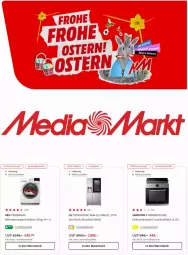 Gazetka promocyjna Media Markt - Prospekte - Gazetka - ważna od 20.04 do 20.04.2022 - strona 1 - produkty: aeg, Bau, einbauherd, einbauherdset, herdset, kochfeld, korb, LG, ndk, Samsung, tee, Trockner, wärmepumpentrockner