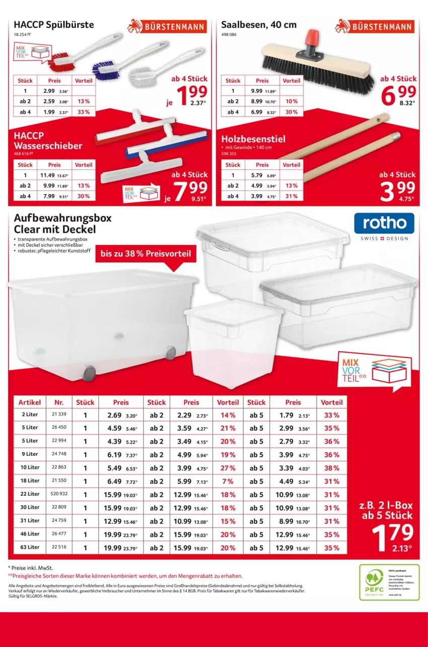 Aktueller Prospekt Selgros - von 02.05 bis 15.05.2024 - strona 12 - produkty: ACC, angebot, angebote, aufbewahrungsbox, bürste, decke, Deckel, eis, ente, erde, LG, Rauch, reis, Ti, tuc