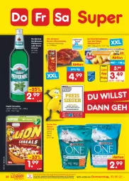 Gazetka promocyjna Netto Marken-Discount - Filial-Angebote - Gazetka - ważna od 02.07 do 02.07.2022 - strona 34 - produkty: backfisch, cerealien, eis, filegro, fisch, fischstäbchen, iglo, katzennahrung, kirsch, kirsche, marinade, ndk, nestlé, nordbrand, Ofen, pfeffer, purina, reis, schwein, schweine, schweinenacken, steak, steaks, Ti, versandkostenfrei, wein, weine, Weste