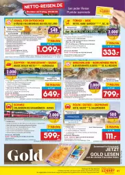 Gazetka promocyjna Netto Marken-Discount - Filial-Angebote - Gazetka - ważna od 02.07 do 02.07.2022 - strona 41 - produkty: aeg, angebot, Bad, Berger, bestpreis, buch, decke, eis, elle, kaffee, klimatisierten reisebus, kraft, kuchen, LG, lion, magazin, merci, olive, oliven, olivenöl, pril, rama, reis, reiseveranstalter, tee, Ti, trendtours touristik gmbh, uhr, vorteilspreis, wasser, wein, ZTE