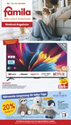 Gazetka promocyjna Famila - Prospekte - Gazetka - ważna od 16.11 do 16.11.2024 - strona 1 - produkty: angebot, angebote, backofen, Betriebssystem, eis, elle, HDMI, jever, lavendel, LG, mikrowelle, natur, Ofen, reis, rel, ring, teller, Ti, usb, Weste, Wild