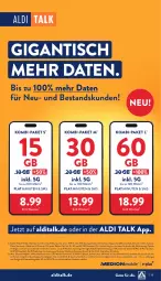 Gazetka promocyjna Aldi Nord - Von Montag - Gazetka - ważna od 04.01 do 04.01.2025 - strona 15 - produkty: aldi, aldi talk, auto, Bau, buch, eis, Germ, gin, hardware, LG, ring, rwe, Ti, tisch, usb