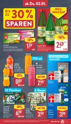 Gazetka promocyjna Aldi Nord - Von Montag - Gazetka - ważna od 04.01 do 04.01.2025 - strona 31 - produkty: brunnen, eis, elle, espresso, flasche, franken brunnen, frucht, früchte, früchten, fruchtsaft, gin, ingwer, kräuter, rasierer, reis, saft, smoothie, tee, teekanne, Ti, tiefpreis, trolli, true fruits, underberg, veltins, ZTE