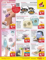 Gazetka promocyjna Netto Marken-Discount - Filial-Angebote - Gazetka - ważna od 01.07 do 01.07.2023 - strona 25 - produkty: angebot, backofen, batterie, batterien, Becher, edelstahl, eis, eiswürfel, elle, frischhaltedosen, gefrierfach, getränk, getränke, glas-wasserkocher, Gläser, Haarentfernung, herdarten, Kocher, latte, leine, LG, Mantel, mikrowelle, nuss, obst, Ofen, pfanne, Radio, reis, Ria, Shaver, Ti, wasser, wasserkocher, würfel, ZTE