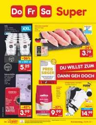 Gazetka promocyjna Netto Marken-Discount - Filial-Angebote - Gazetka - ważna od 01.07 do 01.07.2023 - strona 34 - produkty: bestpreis, bohne, bohnen, eduscho, eis, filet, kaffee, kaffeebohnen, lavazza, ndk, reis, sneaker, sneakersocken, socken, Ti