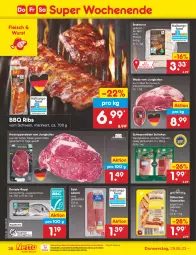 Gazetka promocyjna Netto Marken-Discount - Filial-Angebote - Gazetka - ważna od 01.07 do 01.07.2023 - strona 38 - produkty: aqua, bestpreis, braten, bratwurst, Dorade, Edelsalami, eis, filet, filets, fleisch, für grill und pfanne, grill, grill und pfanne, gulasch, jungbullen, küche, Küchen, ndk, pfanne, reifen, reis, Rippen, salami, salz, schinken, schnitten, schwarzwälder schinken, schwein, steak, Ti, und pfanne, wein, wurst, ZTE