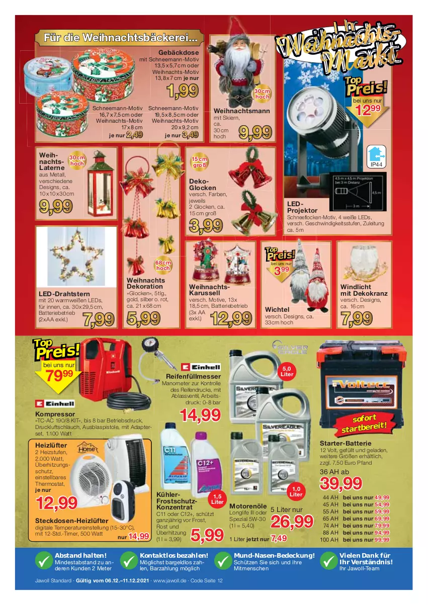 Aktueller Prospekt Jawoll - Prospekte - von 05.12 bis 11.12.2021 - strona 12