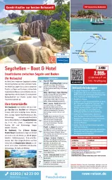 Gazetka promocyjna Rewe Reisen - Reiseprospekt - Gazetka - ważna od 30.10 do 30.10.2026 - strona 11 - produkty: Bad, barbecue, bett, buch, decke, deutschsprachige reiseleitung, dusche, eis, elle, Fahrrad, grill, Heu, inklusivleistungen, kaffee, Kajak, küche, Laufen, Liege, Mode, natur, perlen, pool, reis, reiseverlauf, rel, Ria, rwe, saft, Schal, schirme, tee, Ti, uhr, wasser, ZTE