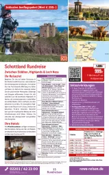 Gazetka promocyjna Rewe Reisen - Reiseprospekt - Gazetka - ważna od 30.10 do 30.10.2026 - strona 15 - produkty: Bad, brita, buch, decke, deutschsprachige reiseleitung, dusche, eis, Elektro, elle, erde, gin, inklusivleistungen, lenco, LG, Metro, natur, Nordsee, pril, rama, reis, reiseverlauf, rel, rezept, rind, rinder, ring, rum, sac, SANTE, schott, single malt, Ti, tisch, uhr, whisky, Wild