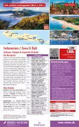 Gazetka promocyjna Rewe Reisen - Reiseprospekt - Gazetka - ważna od 30.10 do 30.10.2026 - strona 31 - produkty: Bad, bambus, buch, deo, deutschsprachige reiseleitung, dusche, eis, Elektro, elle, ente, erde, Garten, inklusivleistungen, kaffee, kakao, natur, pool, pril, reis, reiseverlauf, rel, rezept, ring, rum, SANTE, Ti, tisch, uhr, Yo