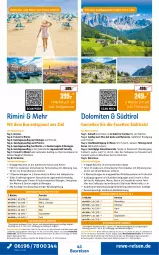 Gazetka promocyjna Rewe Reisen - Reiseprospekt - Gazetka - ważna od 30.10 do 30.10.2026 - strona 41 - produkty: buch, busreisen, deutschsprachige reiseleitung, eis, elle, erde, gin, inklusivleistungen, Käse, leine, lorenz, Metro, Mode, Pecorino, pril, reis, reiseveranstalter, reiseverlauf, rel, Ria, südtiroler, Ti, tisch, uhr, wein