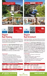 Gazetka promocyjna Rewe Reisen - Reiseprospekt - Gazetka - ważna od 30.10 do 30.10.2026 - strona 50 - produkty: Alwa, auer, axe, Bad, Bademantel, bett, bier, buch, dusche, eis, elle, flasche, Garten, getränk, harman, inklusivleistungen, Kinder, kraft, kräuter, küche, Küchen, Küchenzeile, kühlschrank, kurtaxe, leine, Liege, Mantel, mineralwasser, Mode, natur, ndk, reis, rwe, salz, Schrank, sekt, Ti, uhr, vita, wasser, wein, wellnessbereich