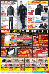 Gazetka promocyjna Norma - Norma - Gazetka - ważna od 30.01 do 30.01.2023 - strona 3 - produkty: Anzug, asti, auer, batterie, batterien, Bau, baumwolle, Bebe, Blasebalg, Bohrer-Set, Bohrerset, Bona, bügel, eis, elle, fernbedienung, gin, handschuhe, hose, Jacke, kraft, lamm, Lampe, latte, LED-Fluter, leds, Leuchte, leuchten, LG, mab, Maurerschnur, messer, ndk, Pullover, reifen, Reinigung, reis, Ria, rum, säge, schrauben, Schraubendreher, schuhe, schwamm, Seitenschneide, Spektrum, Spezi, Tasche, taschen, taschenlampe, teller, Ti, Tiere, tisch, usb, wasser, werkzeug, werkzeuge, Windschutz, wolle, Zangen