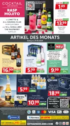 Gazetka promocyjna Getraenkeland - Gazetka - ważna od 17.08 do 17.08.2024 - strona 10 - produkty: abholpreise, aktionspreis, Alwa, bestpreis, bestpreise, bier, cocktail, corona, deo, eis, Elan, elle, flasche, Forstetal, getränk, getränke, gin, Havana Club, limette, Mett, mineralwasser, mojito, pils, pilsener, raspberry, reis, rezept, Ria, Soda, störtebeker, Three Sixty, Ti, wasser