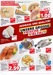 Gazetka promocyjna Kaufland - Gazetka - ważna od 09.03 do 09.03.2022 - strona 18 - produkty: angebot, apfel, aqua, bier, buch, camembert, creme, eis, elle, filet, fleisch, forelle, gurke, hartkäse, Holz, Jura, Käse, knoblauch, kräuter, küche, Küchen, lachs, mac, marinade, matjes, milch, Morbier, pfeffer, rel, salat, Schärdinger, schinken, Schmelzkäse, schnittkäse, scholl, Ti, tisch, weichkäse, wolfsbarsch, zitrone, zitronen, ZTE, zwiebel