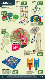 Gazetka promocyjna Netto - Angebote ab Montag - Gazetka - ważna od 02.04 do 02.04.2022 - strona 16 - produkty: auer, Bad, ball, eis, Kescher, Kinder, Kugel, leine, LG, mint, Raketen, rasen, reis, spielzeug, stifte, Strandspiel, Teleskop, Ti, Weste, ZTE