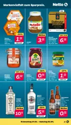 Gazetka promocyjna Netto - Angebote ab Montag - Gazetka - ważna od 02.04 do 02.04.2022 - strona 29 - produkty: bier, bihophar, Brühe, bügel, dolce gusto, dry gin, eis, ferrero, Ferrero Küsschen, getränk, gin, honig, knorr, Kühne, LG, london dry, london dry gin, martini, nescafe, nutella, reis, rotkohl, störtebeker, Ti, wein