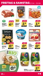 Gazetka promocyjna Netto - Angebote ab Montag - Gazetka - ważna od 02.04 do 02.04.2022 - strona 30 - produkty: bio, braten, decke, filet, filets, frischkäse, kartoffel, kartoffelsalat, Käse, knoblauch, miree, Müller, salat, schwein, schweine, Soße, spreewälder, Ti, wein, weine