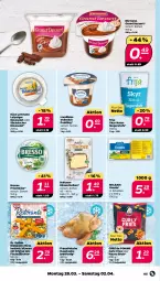 Gazetka promocyjna Netto - Angebote ab Montag - Gazetka - ważna od 02.04 do 02.04.2022 - strona 5 - produkty: aust, bresso, dessert, Dr. Oetker, ehrmann, Ehrmann Grand Dessert, fisch, fischstäbchen, frischkäse, gin, gouda, Holts, iglo, Käse, käsescheiben, landliebe, milch, milram, natur, pizza, pudding, ristorante, ristorante pizza, salat, Skyr, Ti, tonic, vollmilch