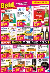 Gazetka promocyjna Norma - Norma - Gazetka - ważna od 23.05 do 23.05.2022 - strona 9 - produkty: Bau, Becher, chili, Dorsch, drink, duschgel, eis, flasche, fleisch, garnelen, gin, grüner veltliner, hafer, honig, HP, jumbo, Käse, käsescheiben, knoblauch, kräuter, kräuterlikör, kühlregal, lack, likör, mandel, merl, Müller, Müller-Thurgau, nuss, regal, reis, ring, salz, schnitzel, schwein, schweine, schweineschnitzel, Spezi, Sprudel, Ti, wasser, wein, weine, Weißwein, zucker