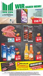 Gazetka promocyjna Marktkauf - Prospekt - Gazetka - ważna od 21.05 do 21.05.2022 - strona 1 - produkty: akku, angebot, angebote, eis, elle, fisch, flasche, frontkamera, gulasch, haltbare milch, kamera, kleid, Kleidung, LG, milch, Nektar, reis, saft, Samsung, samsung galaxy, Samsung Galaxy A, schnitzel, schuhe, schwein, schweine, schweineschnitzel, Seife, Sport, tee, teller, Ti, uhr, valensina, vita, weihenstephan, wein, weine