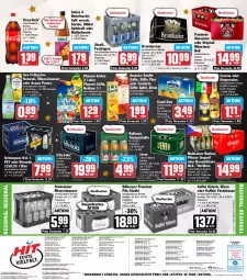 Gazetka promocyjna Hit - Wochenprospekt - Gazetka - ważna od 06.12 do 06.12.2025 - strona 23 - produkty: Alwa, amecke, angebot, angebote, apfel, apfelsaft, auer, Bad, Benediktiner, bier, bio, bionade, bitburger, braun, brause, budweiser, burger, Cap, capri-sun, coca-cola, cola, corona, decke, Deckel, desperados, eimer, eis, eistee, elle, Engel, fassbrause, fisch, flasche, fritz, fritz-kola, frucht, fruchtsaft, gin, glasflasche, Hohes C, jever, krombache, krombacher, Lübecker, mineralwasser, natur, natura, Nektar, orange, Paula, paulaner, pfanne, Pfanner, pils, pilsner, pilsner urquell, premium pils, Rauch, reis, saft, säfte, san pellegrino, schweppes, Staatl. Fachingen, Steinsieker, tee, Ti, uhr, vita, wasser, weissbier, ZTE