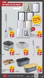 Gazetka promocyjna Famila - Prospekte - Gazetka - ważna od 05.10 do 05.10.2024 - strona 27 - produkty: angebot, angebote, bambus, bilderrahmen, Brettchen, brot, Brotkorb, decke, edelstahl, eis, Holz, korb, kuchen, Löffel, Palette, reis, ring, Ti, ZTE