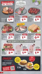 Gazetka promocyjna Famila - Prospekte - Gazetka - ważna od 05.10 do 05.10.2024 - strona 6 - produkty: aufstrich, Bau, bier, bierschinken, braten, bratwurst, braun, brot, brotaufstrich, brötchen, buch, eis, fleisch, gin, grill, Holz, kasseler, kräuter, lachs, Lachsbraten, leine, mac, Mett, mettwurst, Rauch, reis, salami, schinken, schnitzel, schwein, schweine, snack, snacks, Streichzart, Ti, tisch, wein, weine, wurst, zwiebel, zwiebelmettwurst