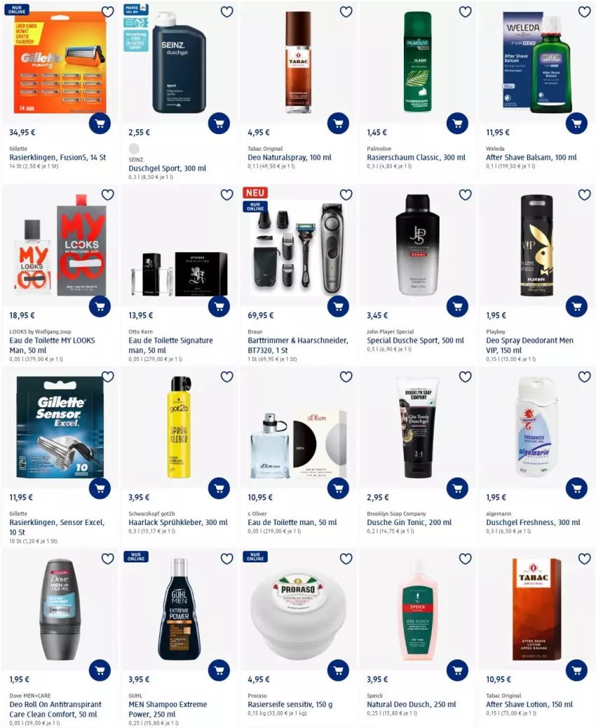 Aktueller Prospekt Dm Drogerie - Prospekte - von 23.06 bis 29.06.2022 - strona 5 - produkty: after shave, Antitranspirant, arla, balsam, braun, deo, deo spray, deodorant, dusche, duschgel, eau de toilette, fusion5, gillette, gin, Guhl, Haarlack, haarschneider, kleber, lack, LG, Lotion, natur, natura, olive, palmolive, Playboy, Rasierklinge, rasierklingen, Rasierschaum, schwarzkop, schwarzkopf, Seife, shampoo, Speick, Sport, Ti, tonic, weleda