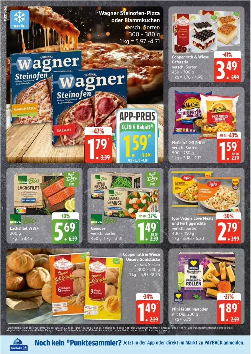 Aktueller Prospekt Edeka - Prospekte - von 18.08 bis 23.08.2025 - strona 12 - produkty: deka, eis, flammkuchen, kuchen, lamm, nuss, Ofen, payback, pizza, reis, tesa, Ti, ZTE