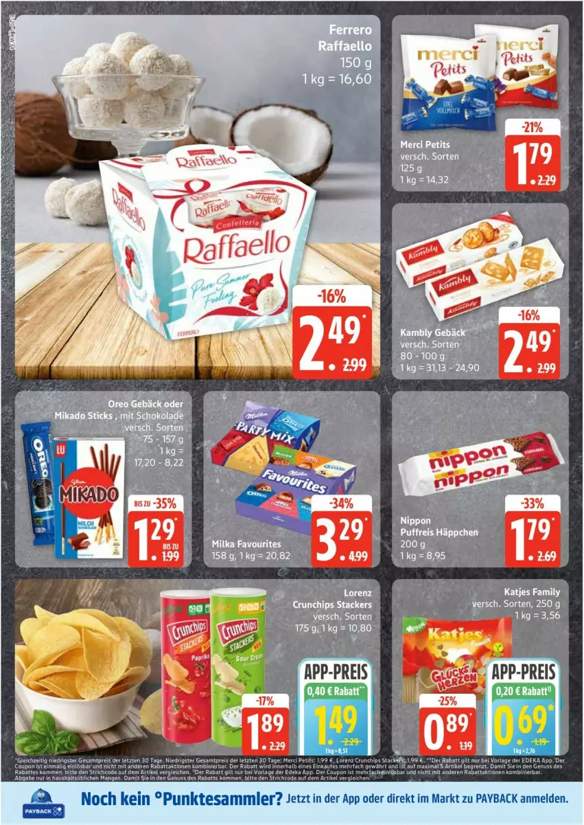 Aktueller Prospekt Edeka - Prospekte - von 18.08 bis 23.08.2025 - strona 20 - produkty: coupon, eis, erde, merci, nuss, payback, reis, Ti, ZTE