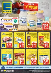 Gazetka promocyjna Edeka - Prospekte - Gazetka - ważna od 23.08 do 23.08.2025 - strona 1 - produkty: Alwa, baguette, bismarck, Bistro Baguette, butter, Dr. Oetker, eis, elle, joghur, joghurt, joghurt mit der ecke, landliebe, lebensmittel, lorenz, mineralwasser, Müller, payback, reis, ritter, ritter sport, saltletts, schoko, schokolade, schwein, schweine, schweinenacken, Sport, Streichzart, tafelschokolade, tesa, Ti, wasser, wein, weine, ZTE