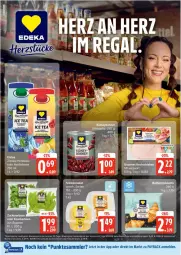 Gazetka promocyjna Edeka - Prospekte - Gazetka - ważna od 23.08 do 23.08.2025 - strona 14 - produkty: beere, butter, Croissant, croissants, deka, eis, eistee, erbsen, feinkost, knacker, kochschinken, reis, salat, schinken, tee, Ti, ZTE, zucker