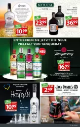 Gazetka promocyjna Getraenkeland - Gazetka - ważna od 01.10 do 01.10.2022 - strona 7 - produkty: aktionspreis, bestpreis, Currant, decke, drink, dry gin, eis, flasche, gin, grappa, lack, london dry, london dry gin, mac, reis, rum, Tanqueray, tee, Ti, trauben, tuc, wein