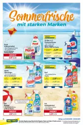 Gazetka promocyjna Metro - Starke Marken - Gazetka - ważna od 09.08 do 09.08.2025 - strona 12 - produkty: angebot, beutel, biff, Bref, eis, emsa, essig, flasche, Fleckenentferner, Frosch, Glasreiniger, megaperls, Palette, papier, persil, pril, reiniger, reis, salz, sidolin, spiritus, sprühflasche, spülmittel, Ti, vollwaschmittel, waschmittel, wc-reiniger