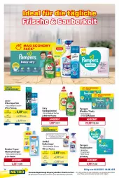Gazetka promocyjna Metro - Starke Marken - Gazetka - ważna od 09.08 do 09.08.2025 - strona 14 - produkty: allzweckreiniger, Alwa, Always, angebot, aufsteckbürsten, bree, bürste, bürsten, creme, eis, fairy, feuchttücher, flasche, gillette, gillette venus, Kalkreiniger, lenor, mac, mach3, Meister, meister proper, oral-b, Palette, pampers, pantene, pantene pro-v, Pants, papier, pro-v, Rasierschaum, reiniger, reis, shampoo, slip, slipeinlagen, spülmittel, spülung, Systemklingen, Ti, tücher, venus, wäscheparfüm, waschmittel, weck, windeln, zahncreme